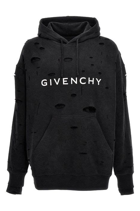 Givenchy hoodie with holes